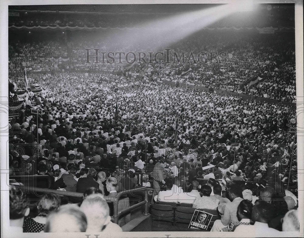 1944 Press Photo Democrats from the State of Illinois