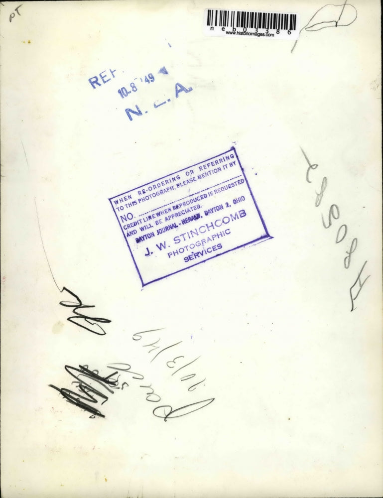 1949 Press Photo TJ Conlin Admitted Shooting