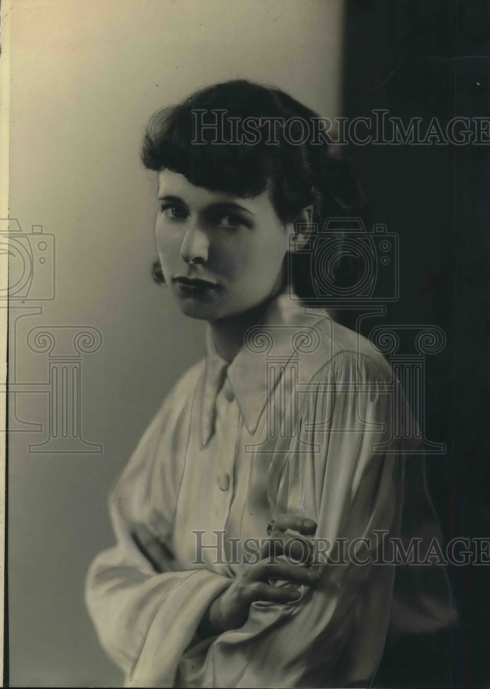 1936 Press Photo Mrs. Endoree Scott, wife of John Scott