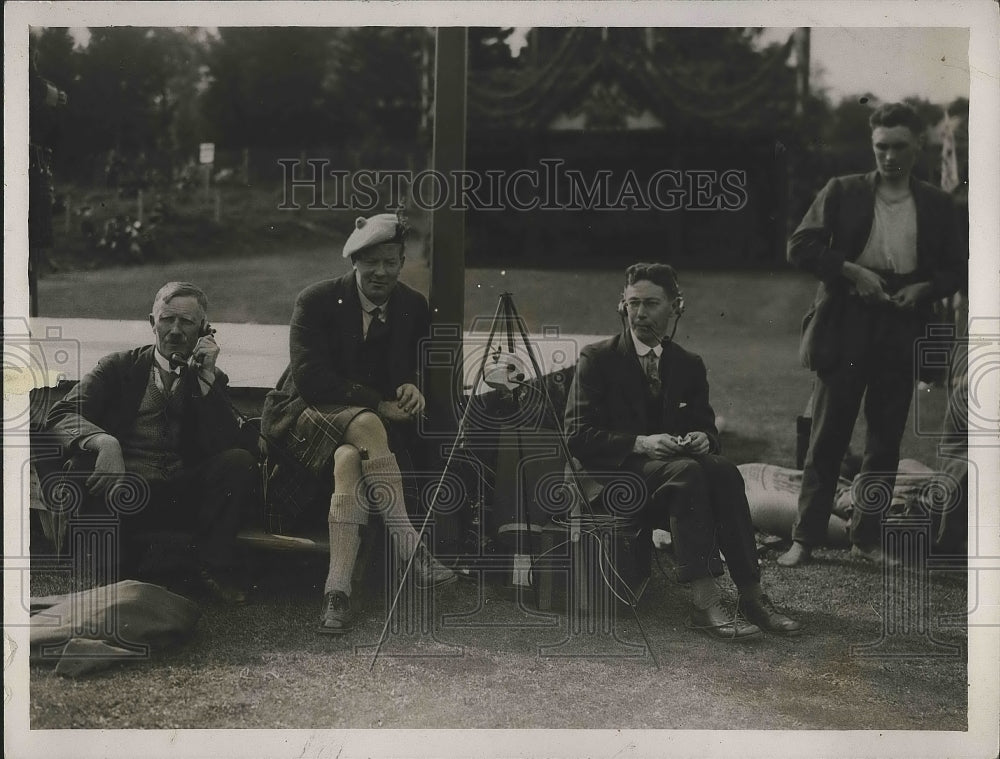 Press Photo Highland Games at Brazmst Scotland- Historic Images