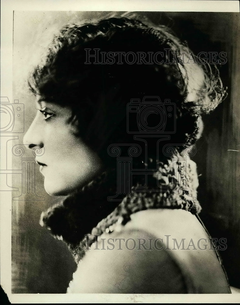 1924 Press Photo Eva Shirley