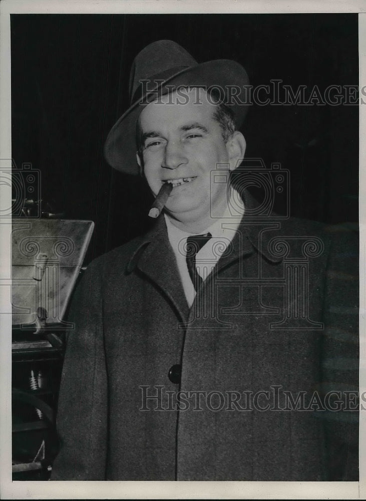 1941 Press Photo Carl Losey Former Indiana State Police Infestigator- Historic Images