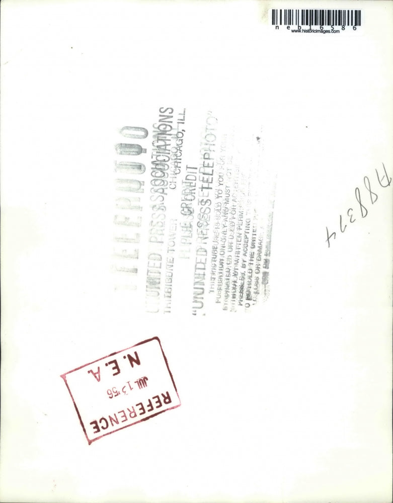 1956 Press Photo father and siblings of missing child, Vilate Young, Widtsoe, UT