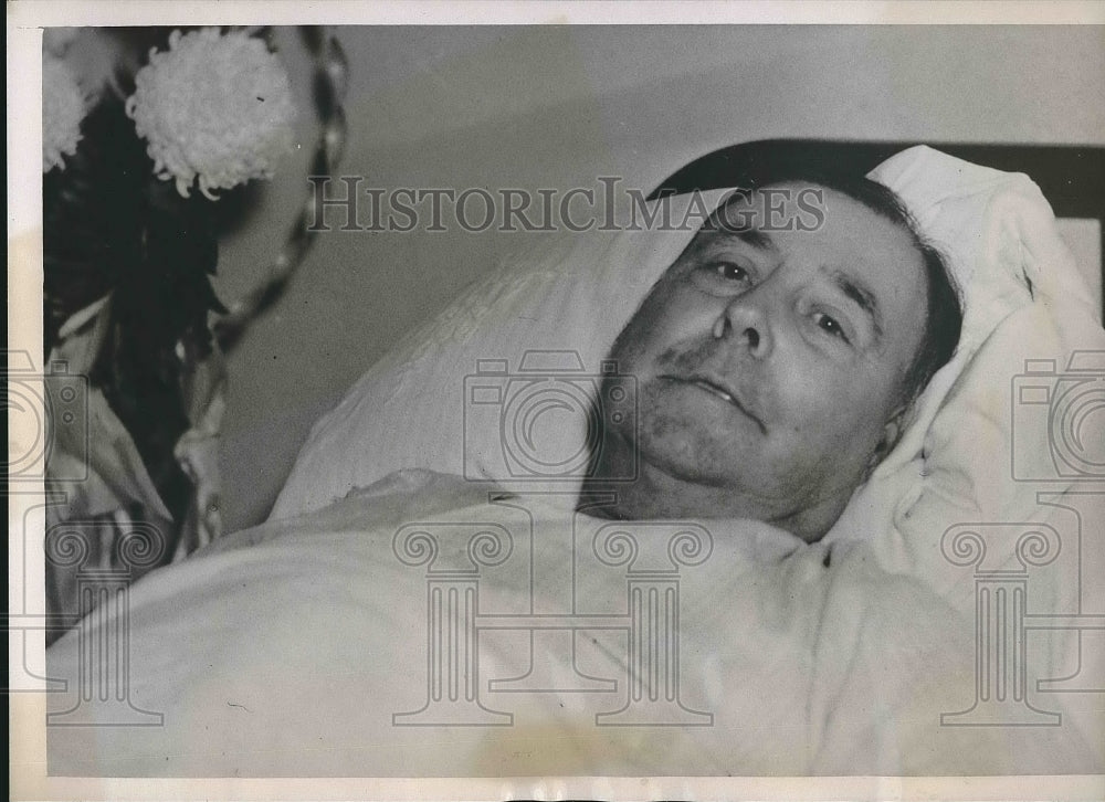 1937 Press Photo J.R. Page Drops Shooting Charges Against Gov, Rivers Mother