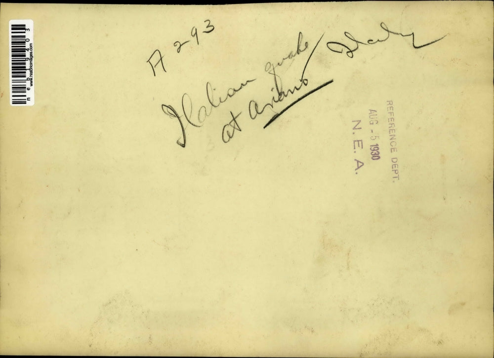 1930 Press Photo Italian Quake at Aviano, Italy - neb19403