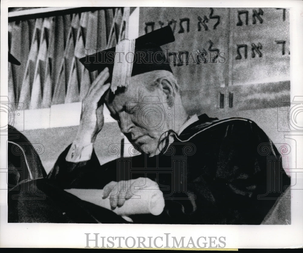 1966 Press Photo Prime Minister Lester Pearson at Toronto,canada