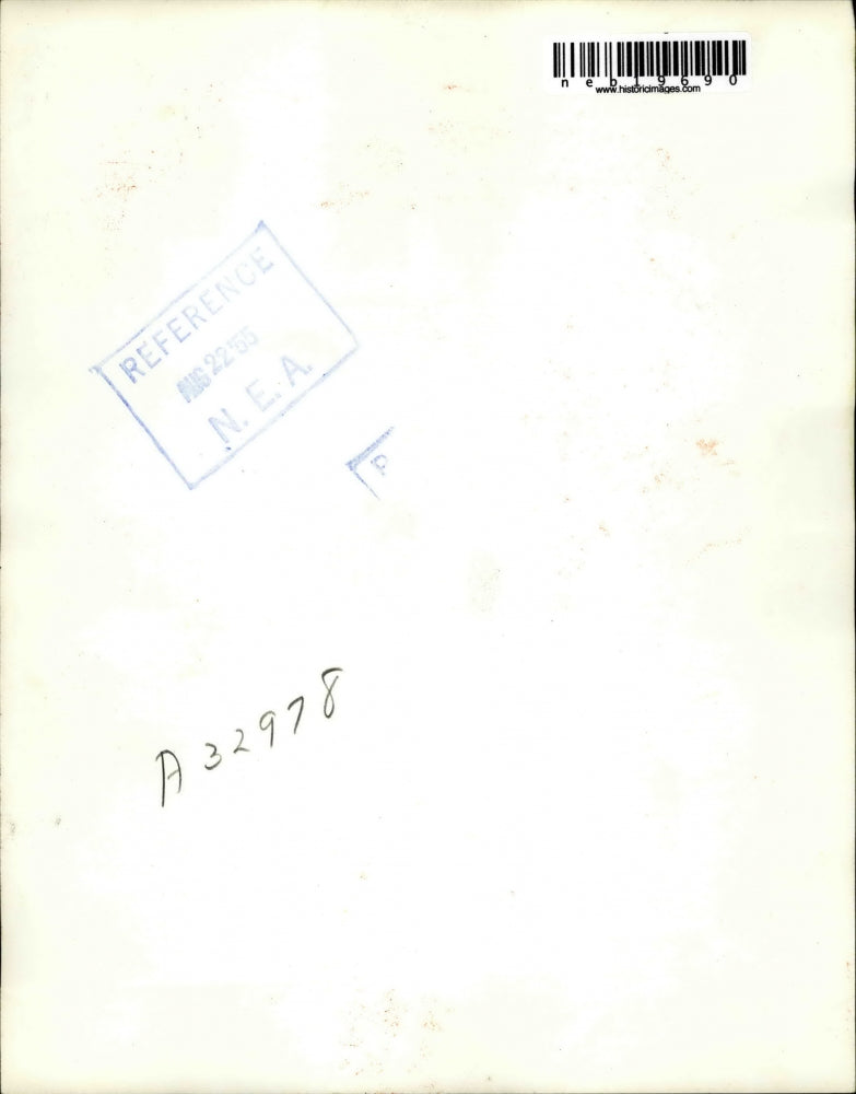 1955 Press Photo Air Force Secretary Harold Talbott appearing before committee