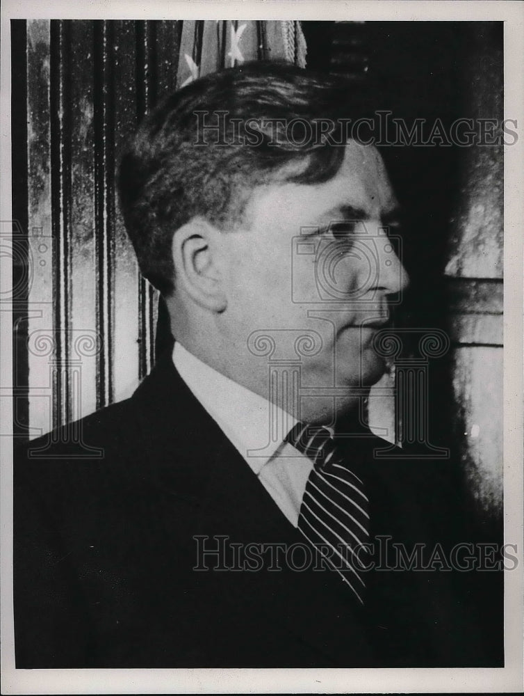 1939 Press Photo Businessman Thomas A Jenkins - neb19992