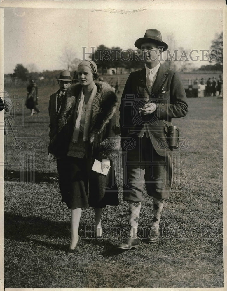 1930 Press Photo Mr. and Mrs. Howland B. Hones - Historic Images