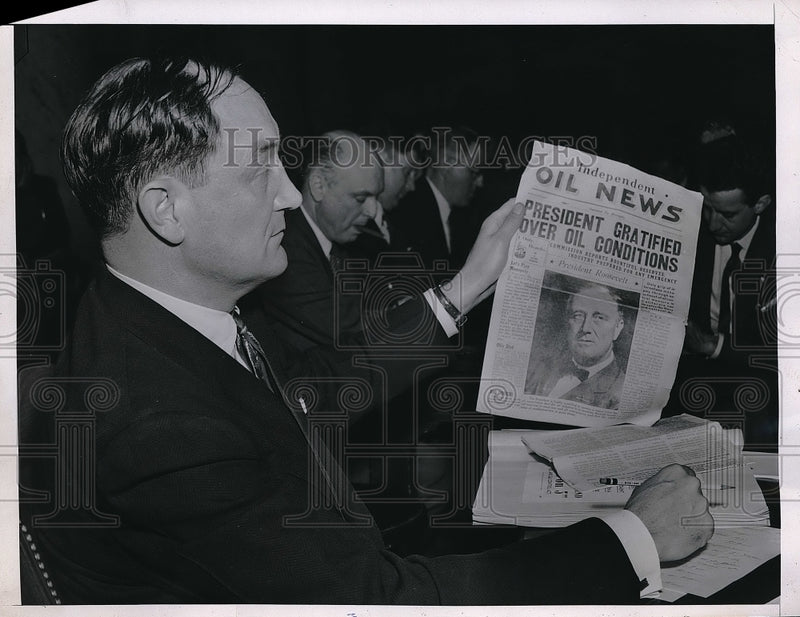 Load image into Gallery viewer, 1946 Press Photo Edwin W. Pauley Nominee Under-Secretary of Navy
