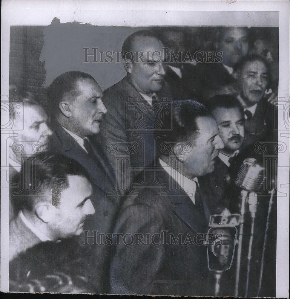 1959 Press Photo Buenos Aires Argentine President Juan Peron- Historic Images