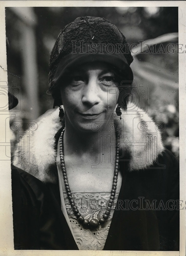 1928 Press Photo Senora Manuel C. Tellez wife of Mexican Ambassador to US- Historic Images