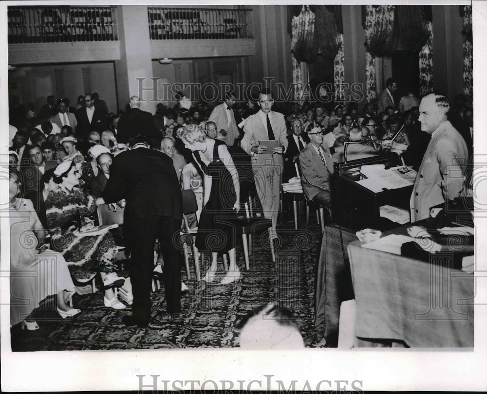 1952 Press Photo Committeeman John E. Jackson New Orleans Leader Of Pro Taft- Historic Images