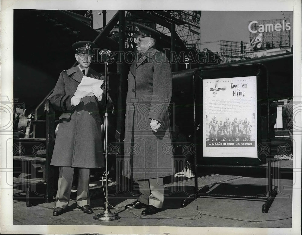 1941 Press Photo General John McDonnell &amp; Colonel LB Magruder- Historic Images