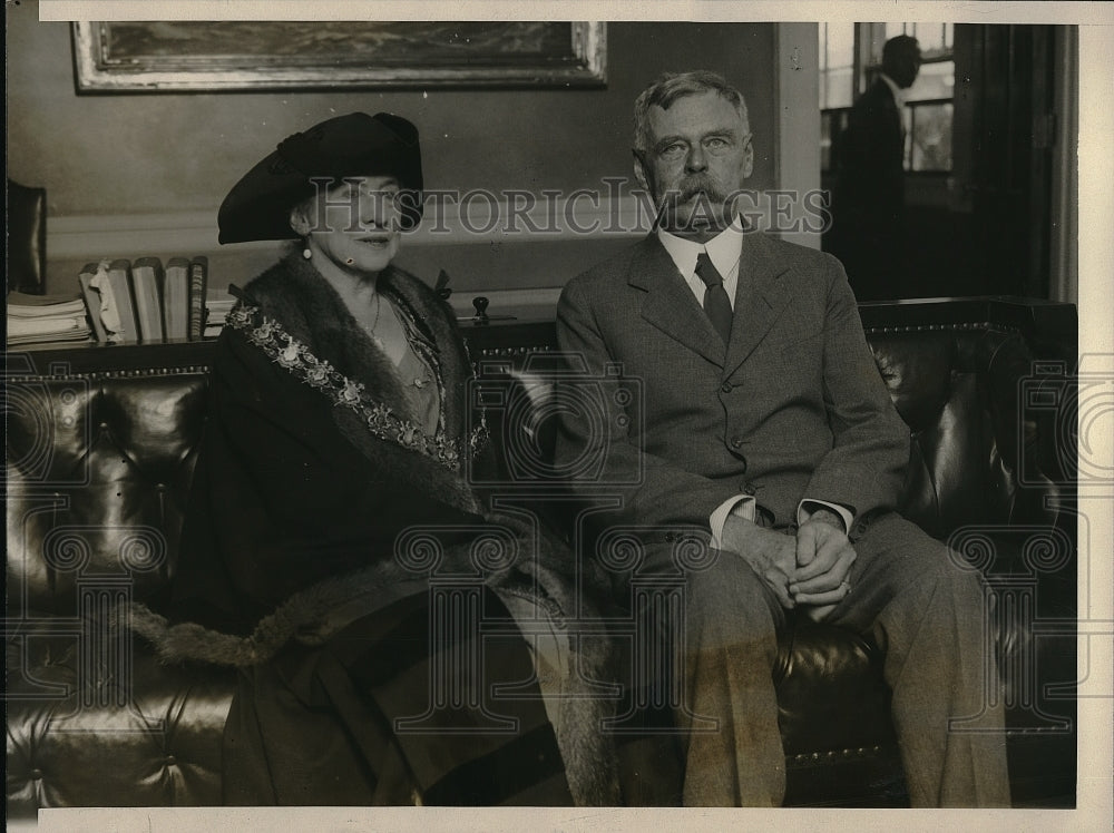 1926 Press Photo Mrs. Lucia Marian Foster-Welch Mayoress Southampton England- Historic Images