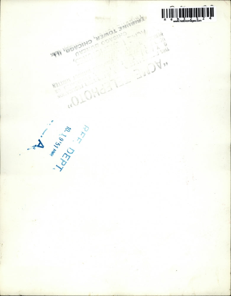 1951 Press Photo Frank E.Martin of Ill. Central Railroad with 1912 H.S.classmate