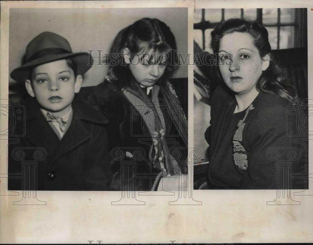 1948 Press Photo Sandra Collins Accused of Driving Getaway Car In Robbery