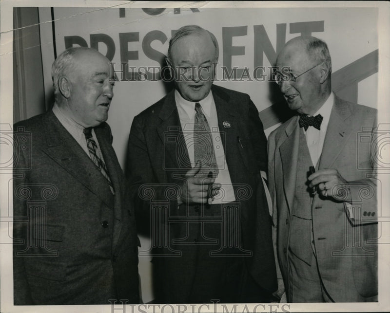 Load image into Gallery viewer, 1936 Press Photo Illinois Delegation George Harding, John C. Allen
