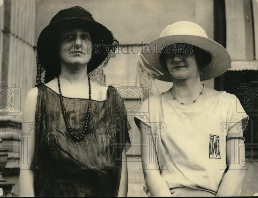 1923 Press Photo Baroness de Warsee Diana de Warsee family of Belgian ambassador- Historic Images