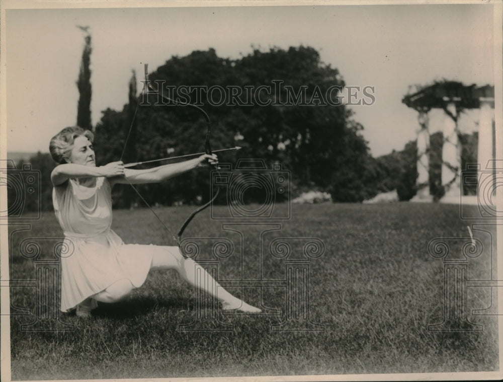1923 Press Photo Diana Watts Author - neb38027