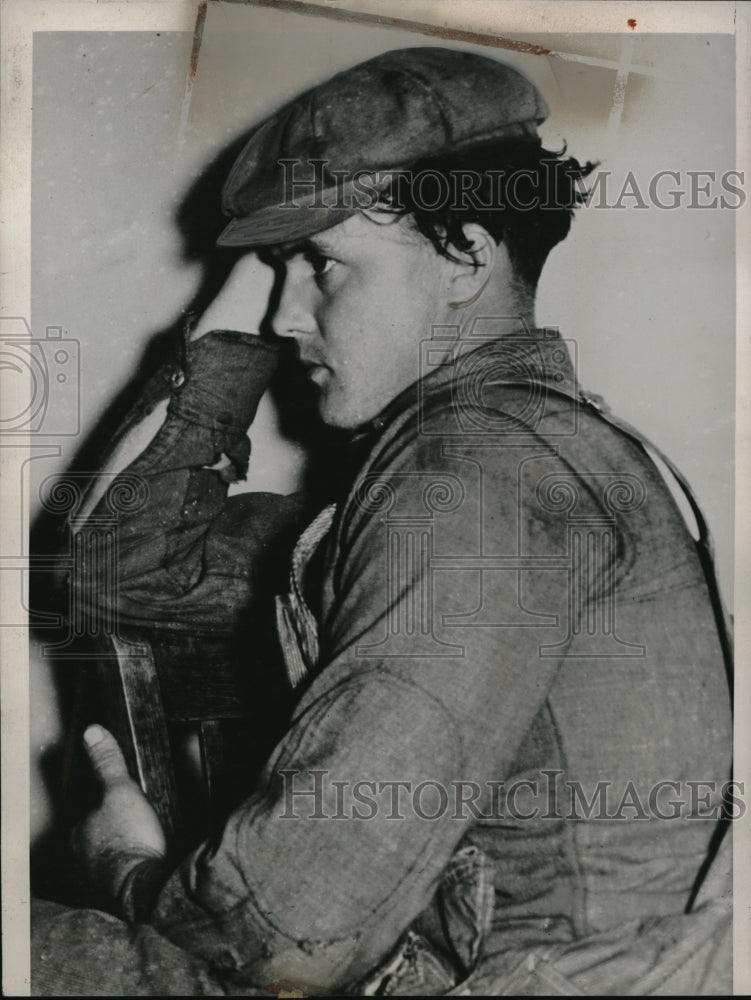 1938 Press Photo Wash Tatum faces charge of murdering William Berry - neb38840