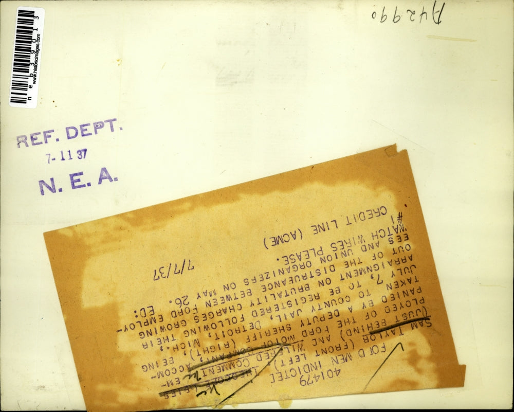 1937 Press Photo Sam Taylor, Theodore Geies & Wilfred Comment go to jail