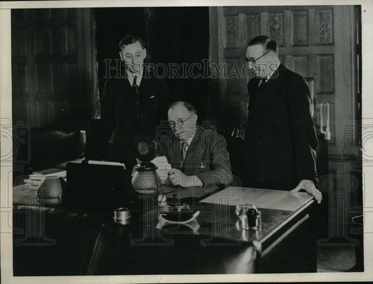 1932 Press Photo Opening of the Natl. Radio Exposition at the Olympia in London