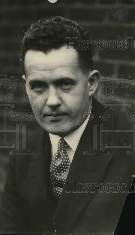 1923 Press Photo Mr Hamilton named Most Handsome man in Cleveland Ohio
