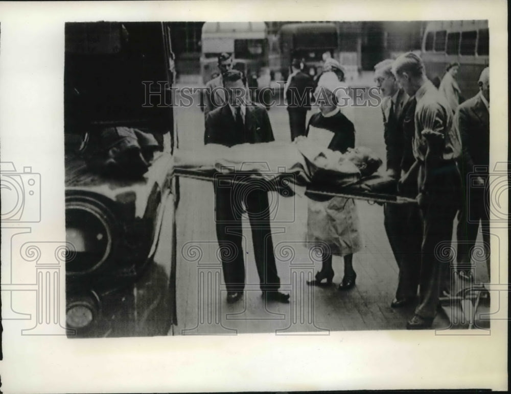 1937 Press Photo London hospitals evacuated as Germans bomb Warsaw- Historic Images