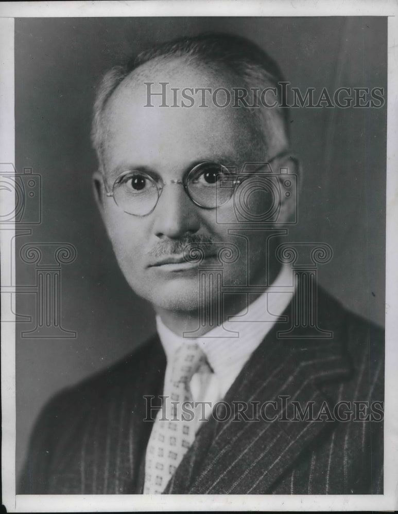 1946 Press Photo William John Logan husband of slain NY society woman- Historic Images