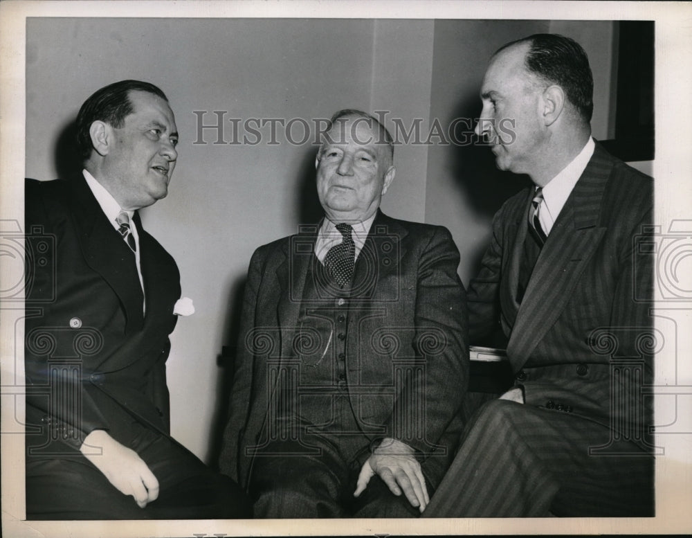 1944 Press Photo GOP Committee William Reichel, Walter Halliman, H Spangler