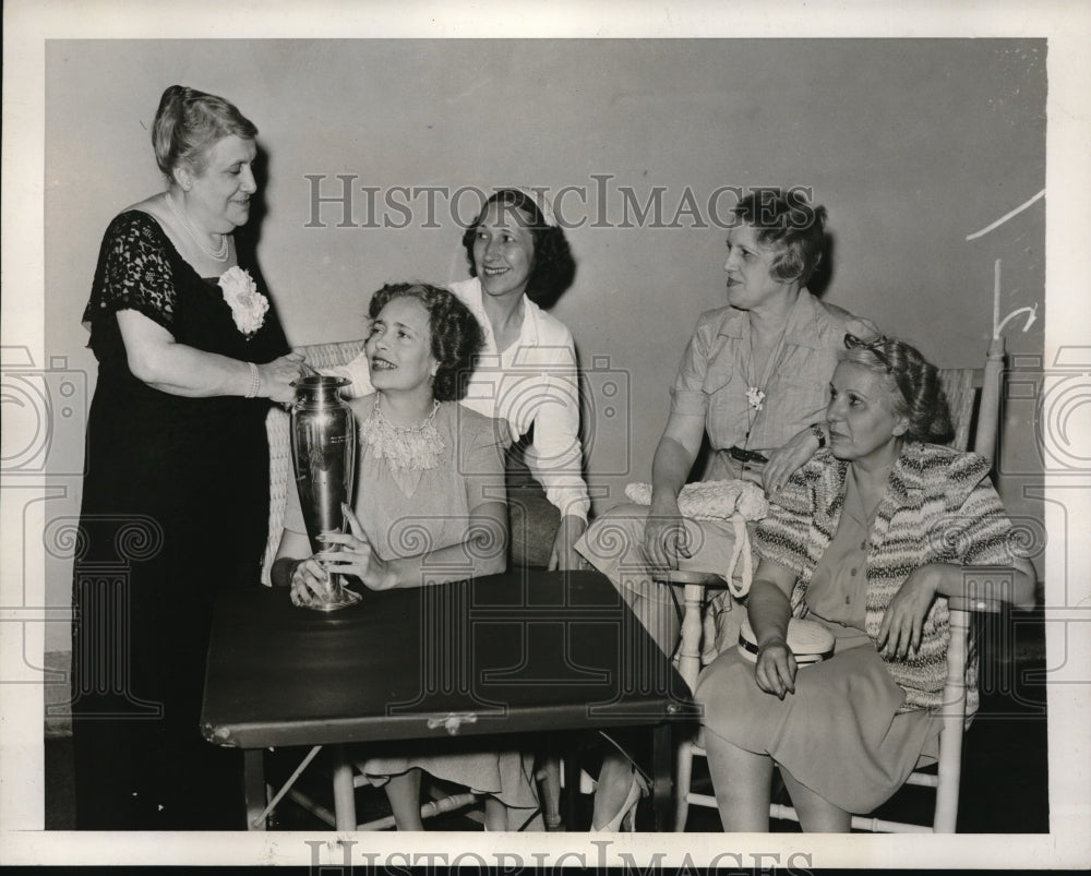 1939 Press Photo Women are winners in National Bridge Tournament- Historic Images