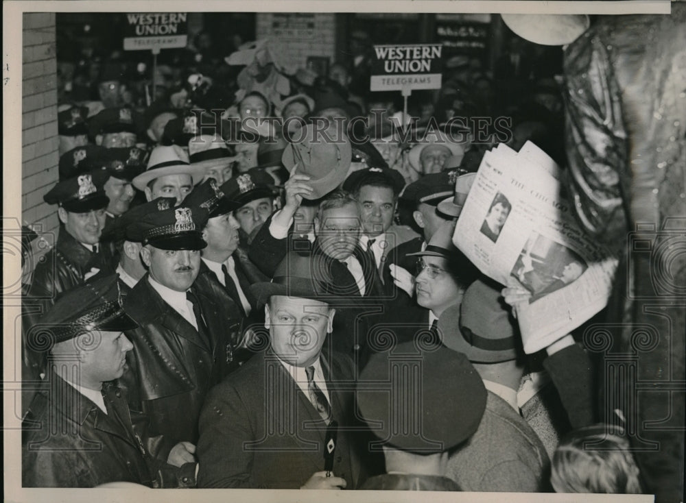 1936 Press Photo Republican Presidential Candidate Gov Alfred Landon