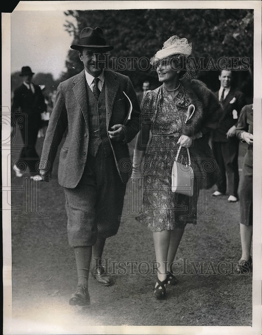 1939 Press Photo International Polo Match Meadow Brook Club Westbury NY- Historic Images