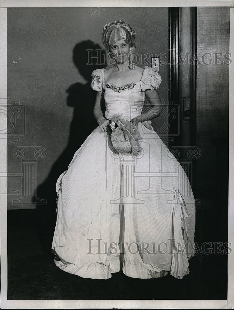 1934 Press Photo Dolly Madison, Delegate to Constitution Day Celebration