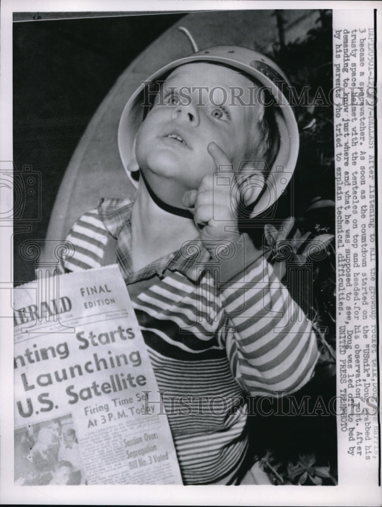 1957 Press Photo Usnik Doug- Historic Images