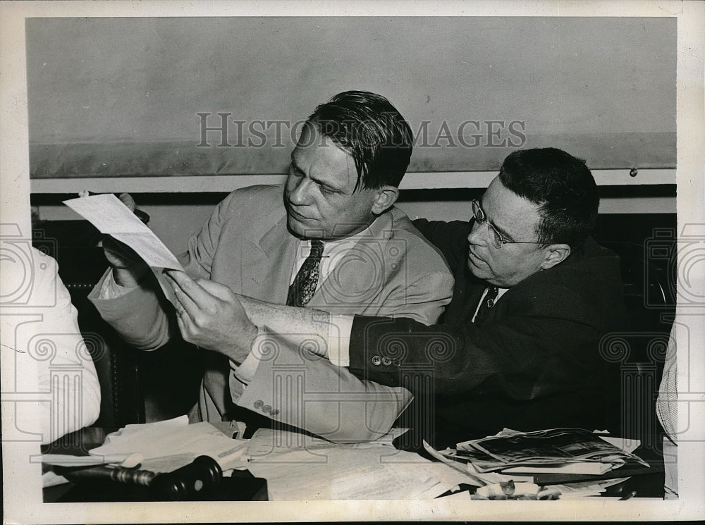 1938 Press Photo Representative Martin Dies Washington D.C. Edward Sullivan- Historic Images