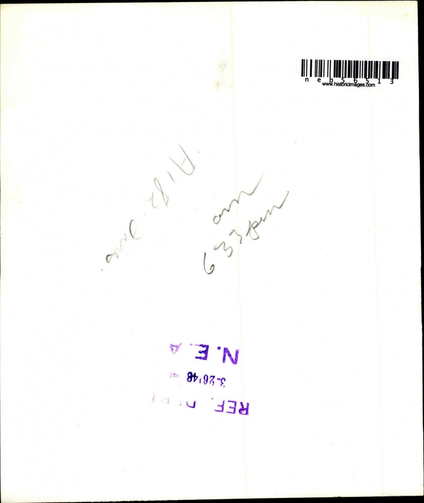 1948 Press Photo Firemen Fight Fire At Metropolitan Opera House In Philadelphia