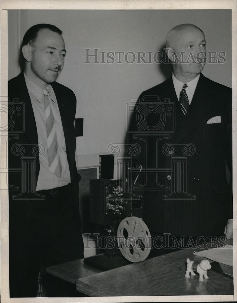 1959 Press Photo William Shareck Dan F. Conway