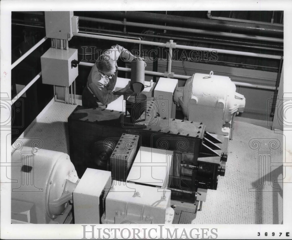 1959 Press Photo Republic Steel Corp , Research center in Cleveland- Historic Images
