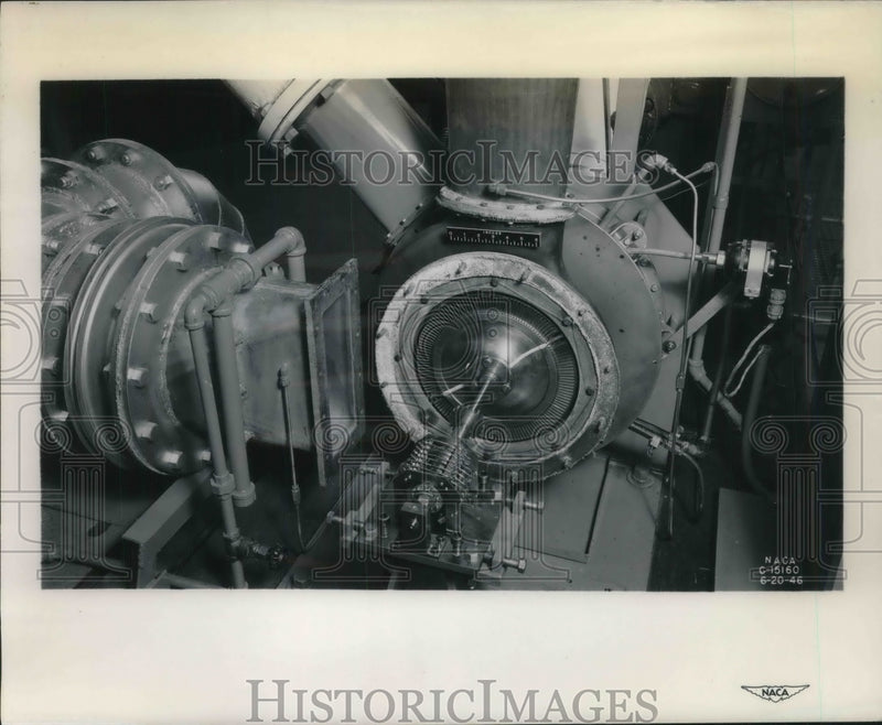 Load image into Gallery viewer, Press Photo Cleveland, Ohio NACAs Lewis Flights Propulsion Labs, engine tests
