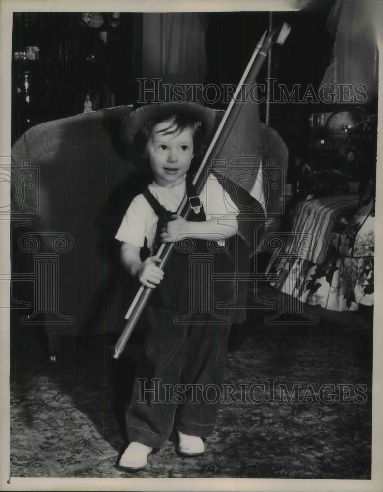 1951 Press Photo Mary Catherine Connors at Age 2