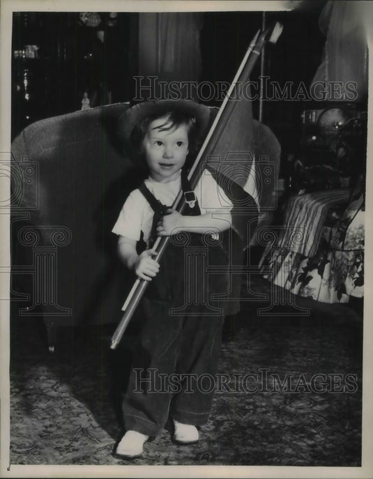 1951 Press Photo Mary Catherine Connors at Age 2