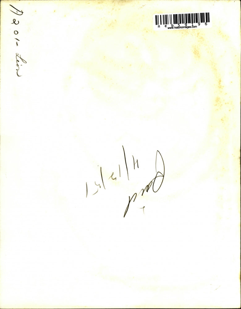 1951 Press Photo Col. O Fearless Fagan the lion gets new home in Columbus,Ohio