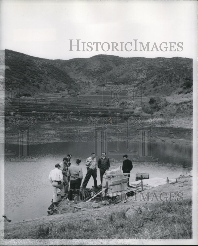 1954 Press Photo UN Korean reconstruction Ageny at Kinyangvang-ni- Historic Images