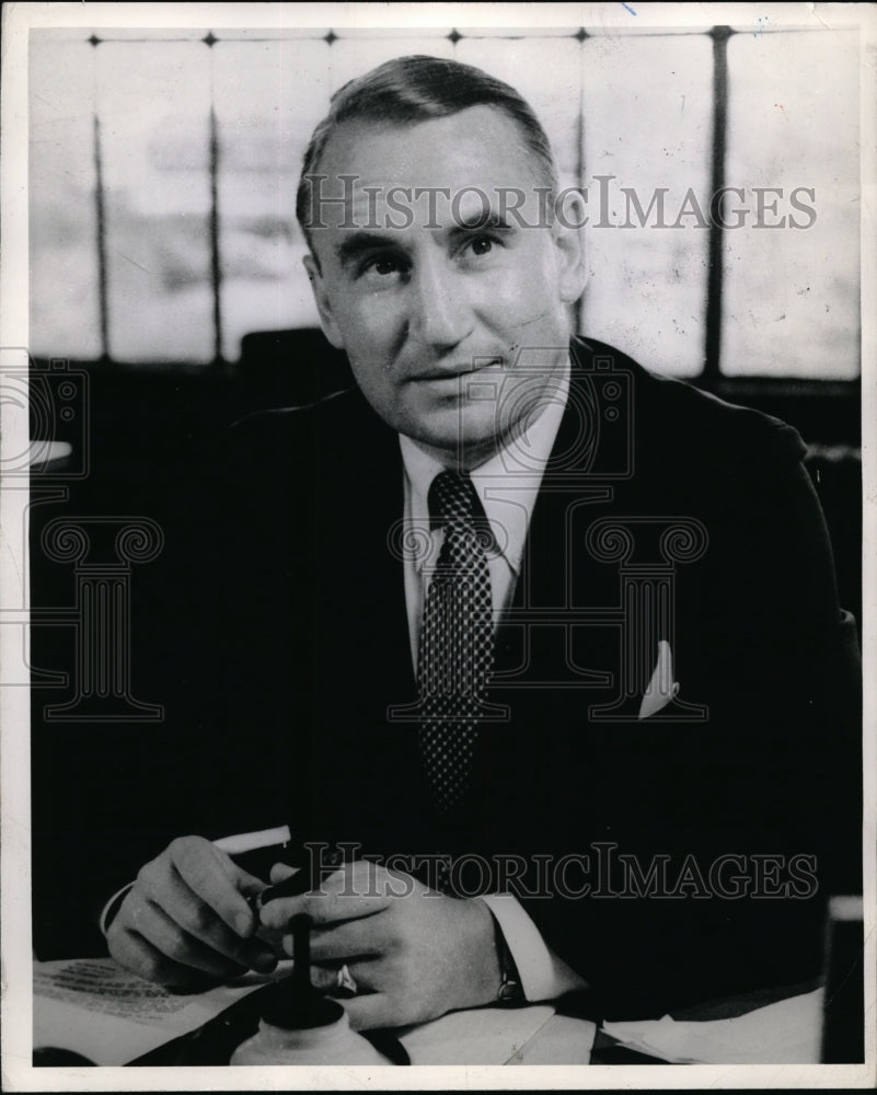 1949 Press Photo Frank R. Ahlgren, editor of The Commercial Appeal