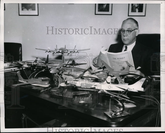 1957 Press Photo Ohio Republican Congressman William E Hess - Historic Images