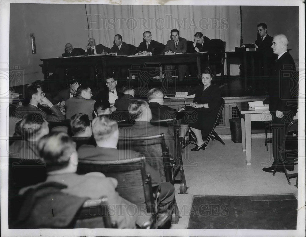 1944 Press Photo CIO president Philip Murray at War Labor Board in DC