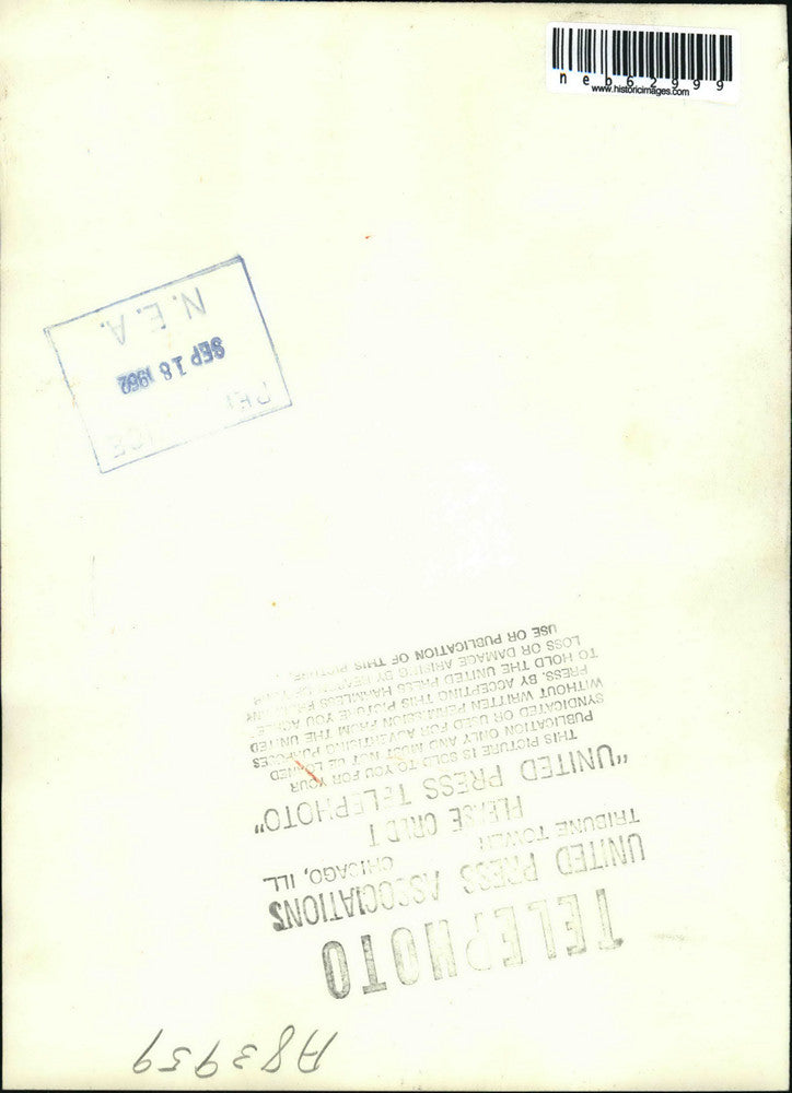 1952 Press Photo Mrs Evelyn Joyce Schenk & husband as shes named Mrs America