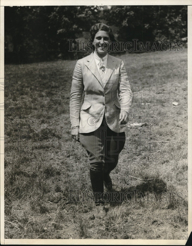 1930 Press Photo Miss Hopo Gimbel, daughter of Mr. and Mrs. Bernard Gimbel- Historic Images